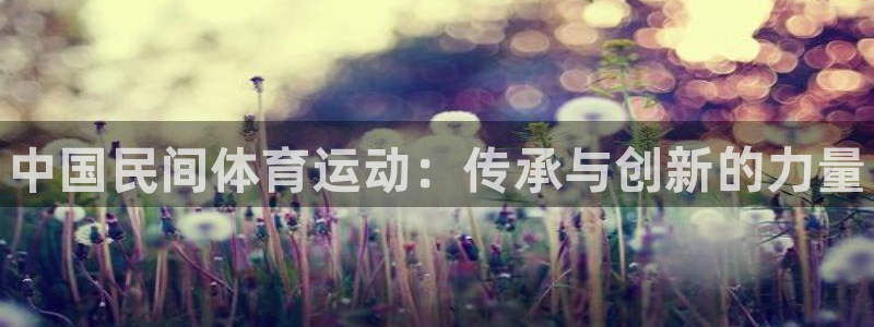 尊龙官方正版app集团官网网址：中国民间体育运动：传