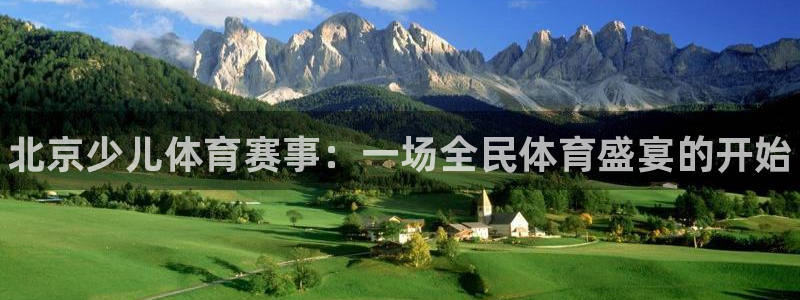 尊龙官方正版app娱乐：北京少儿体育赛事：一场全民体