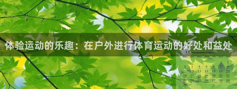 尊龙官网下载招商电话是多少：体验运动的乐趣：在户外进