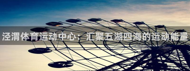 尊龙官网下载软件：泾渭体育运动中心：汇聚五湖四海的运动能量